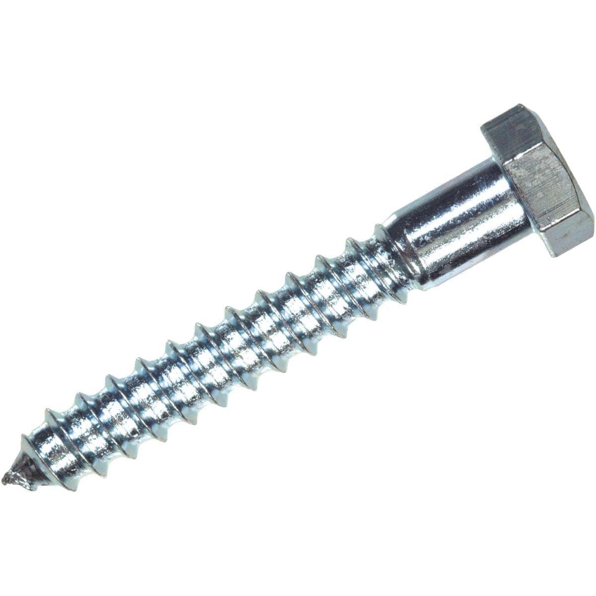 Picture of Hillman Zinc Hex Lag Screw - 1/4"x1"