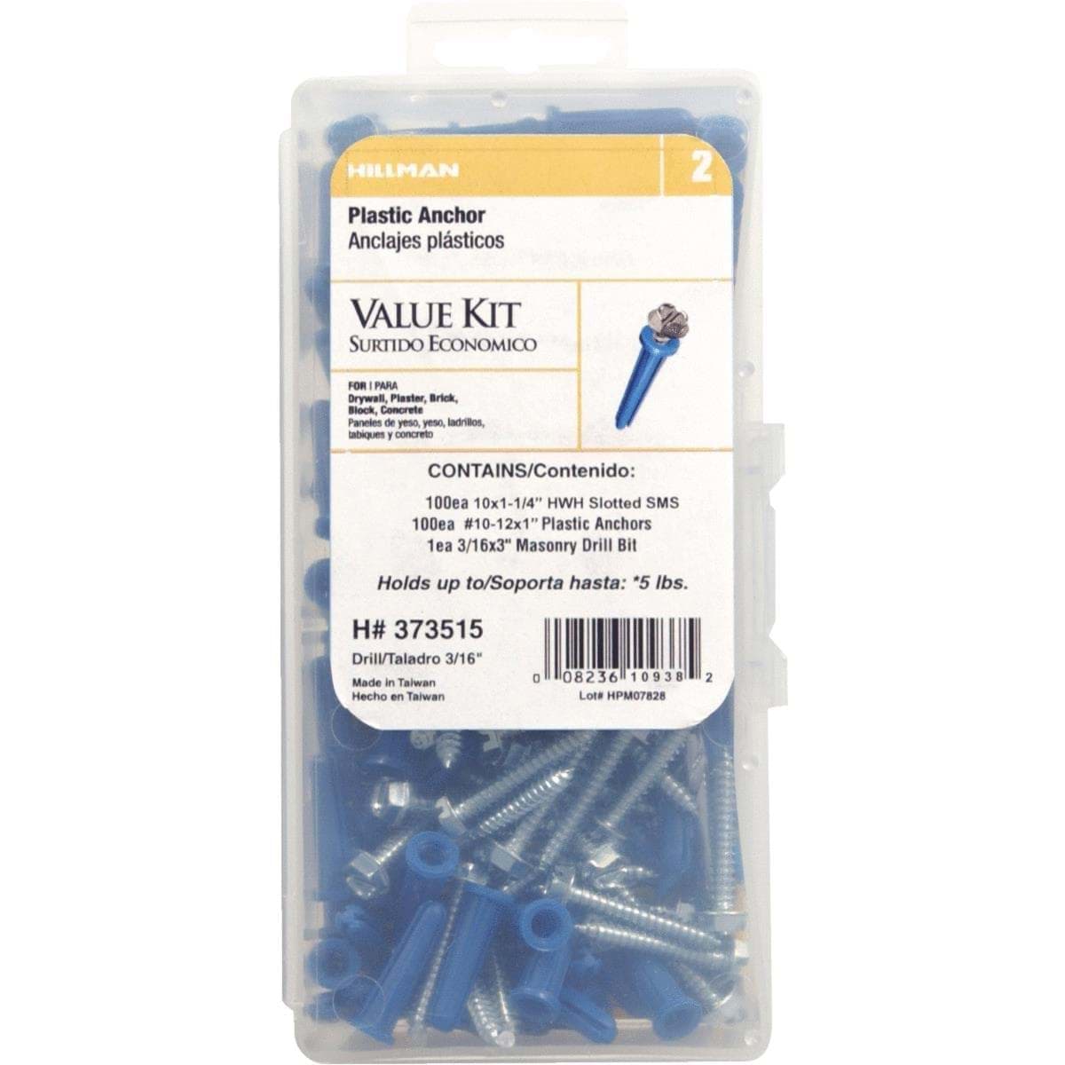 Picture of Hillman Value Anchor Kit