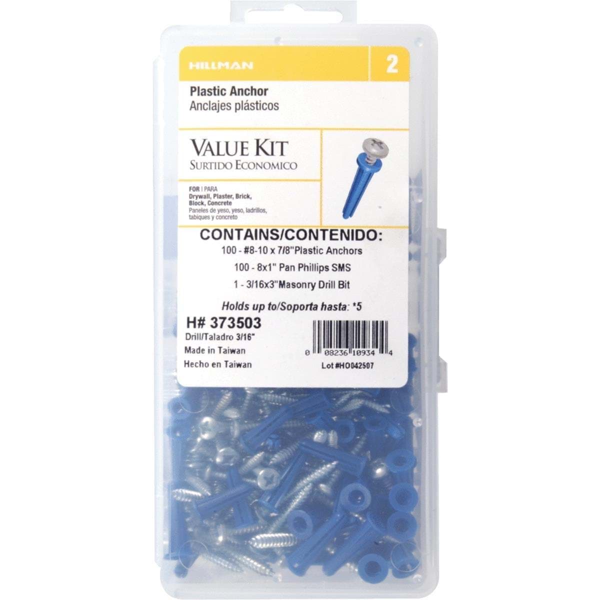 Picture of Hillman Value Anchor Kit