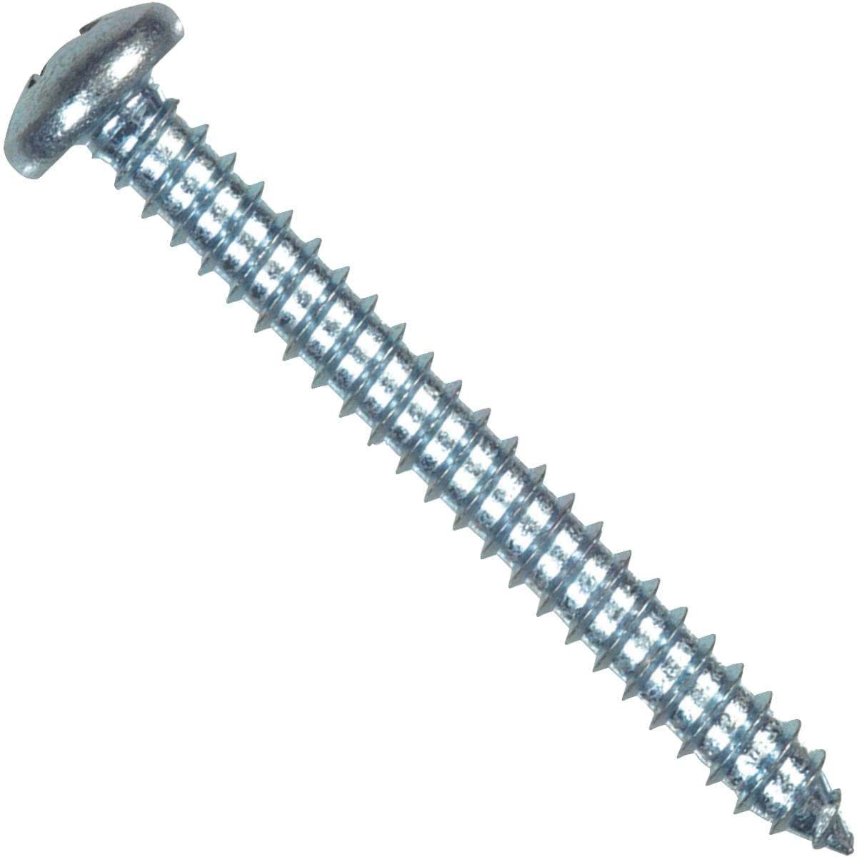 Picture of Hillman The Fastener Center Combination Pan Head Zinc Sheet Metal Screw - #10x1-1/2"