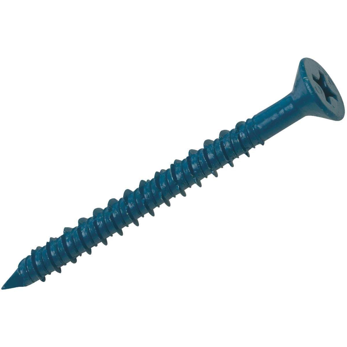 Picture of Hillman Tapper Flat Head Philips Concrete Screw Anchor - 3/16"x3-1/4"