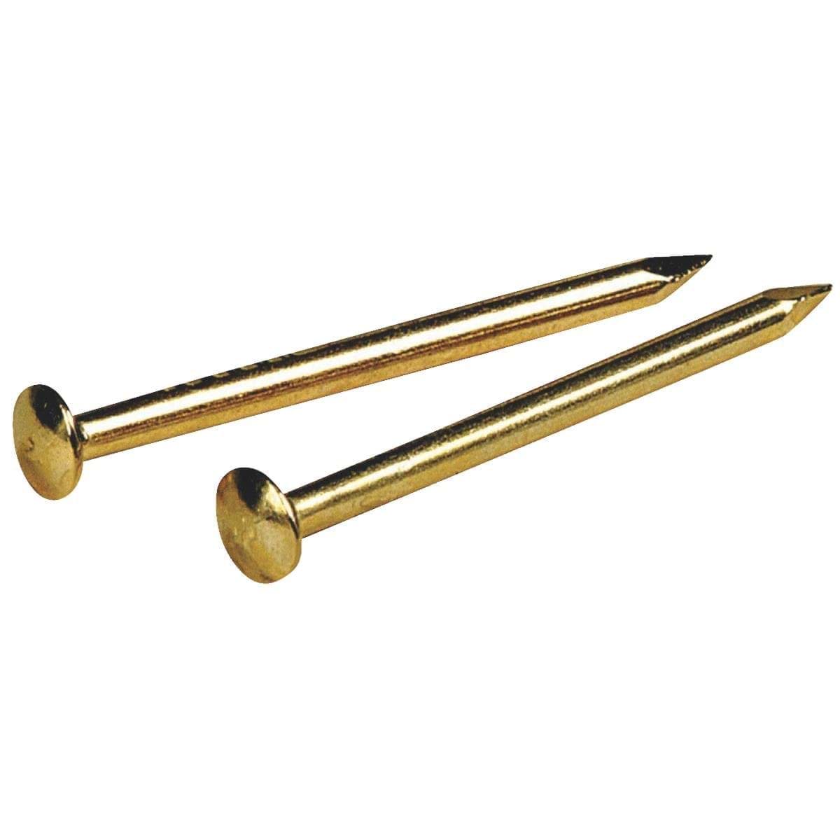 Picture of Hillman Brass-Plated Steel Escutcheon Pin - 5/8"x18ga