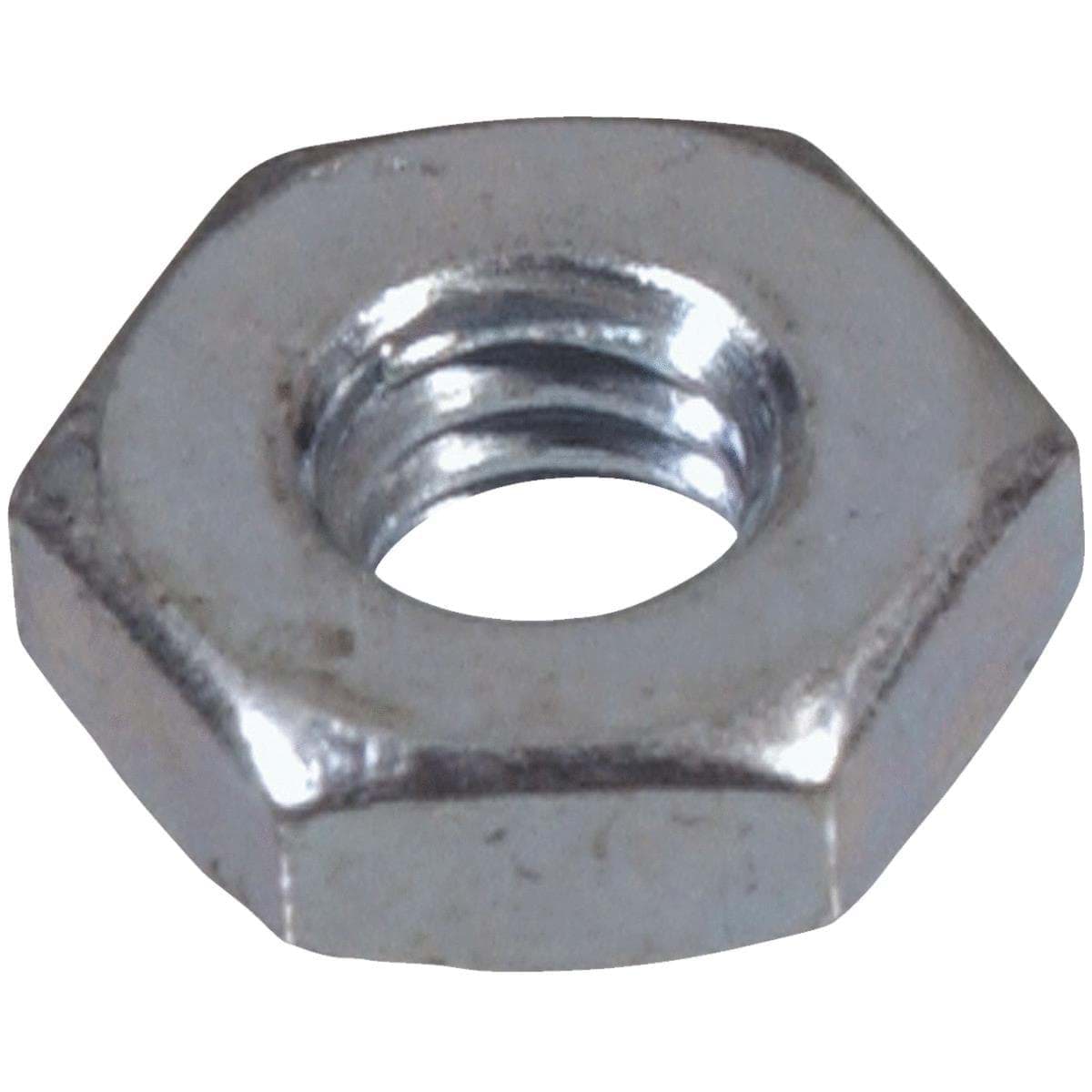 Picture of Hillman Zinc Hex Machine Screw Nut - #10x32tpi