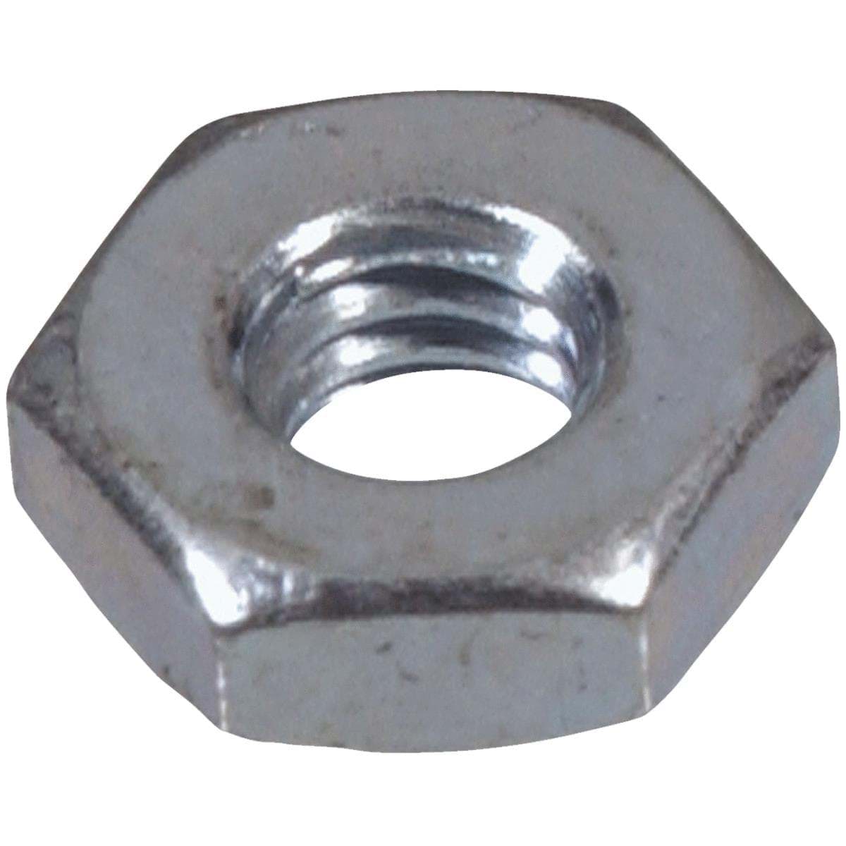 Picture of Hillman Zinc Hex Machine Screw Nut - #6x32tpi