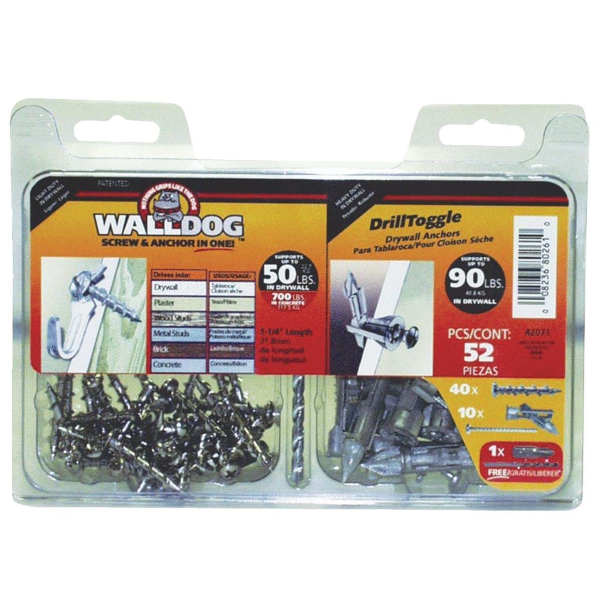 Picture of Hillman Walldog and Drill Toggle Kit