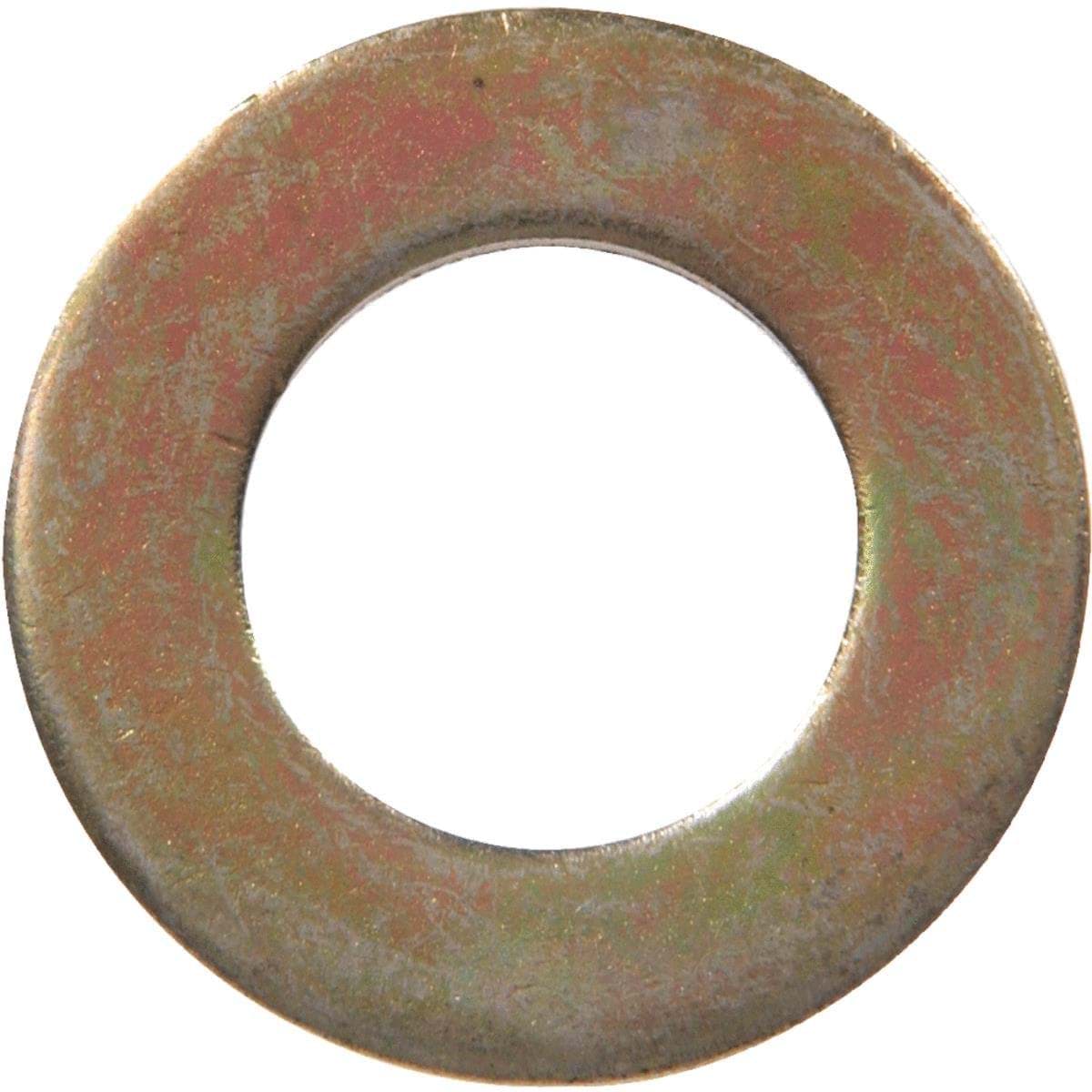 Picture of Hillman Flat Washer (SAE) Yellow Dichromate - 1/4"