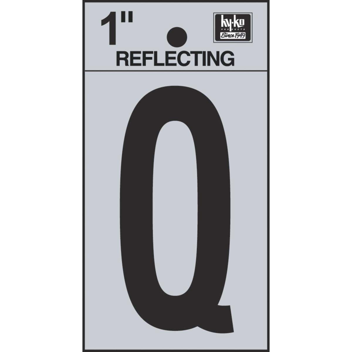 Picture of Hy-Ko 1 In. Reflective Letters