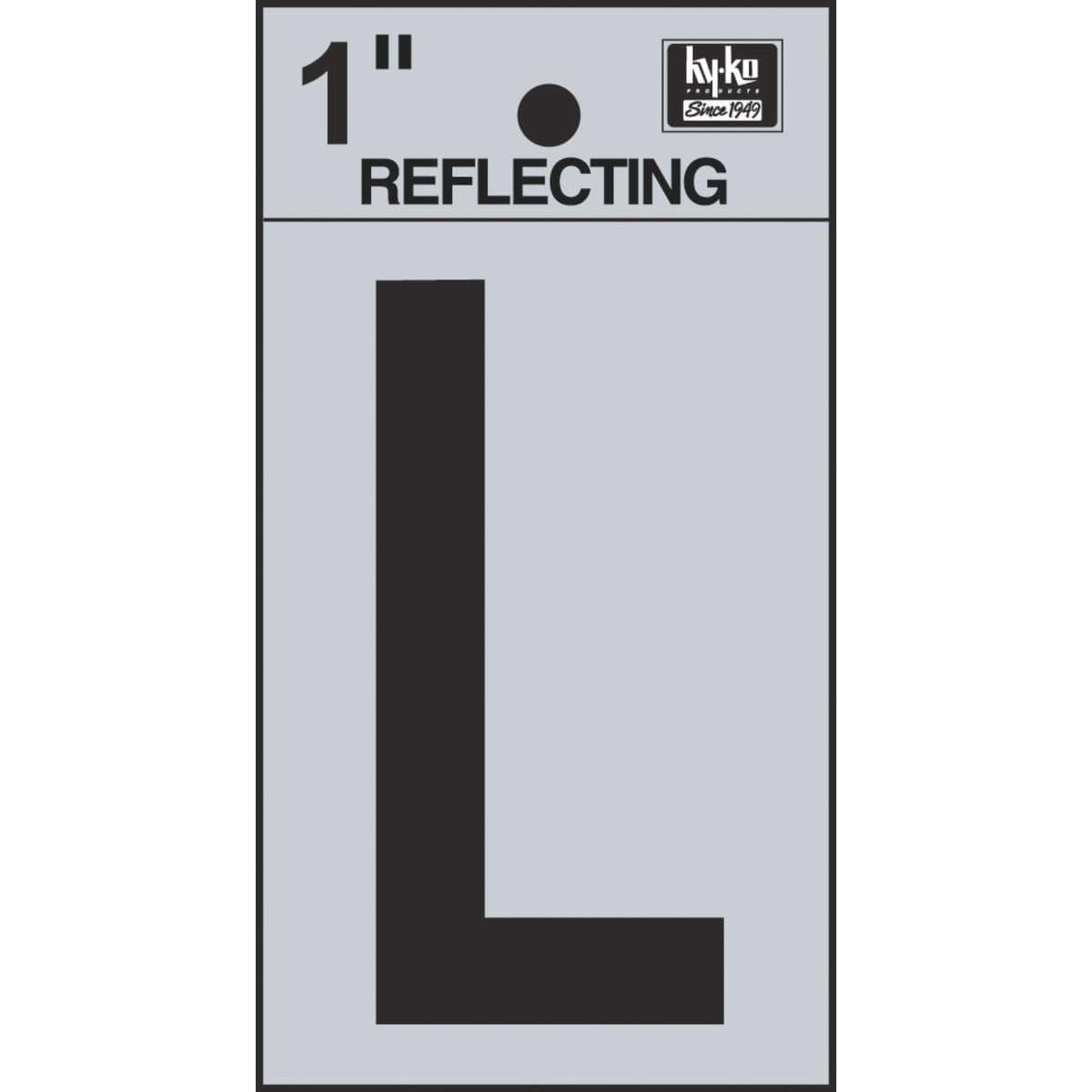 Picture of Hy-Ko 1 In. Reflective Letters