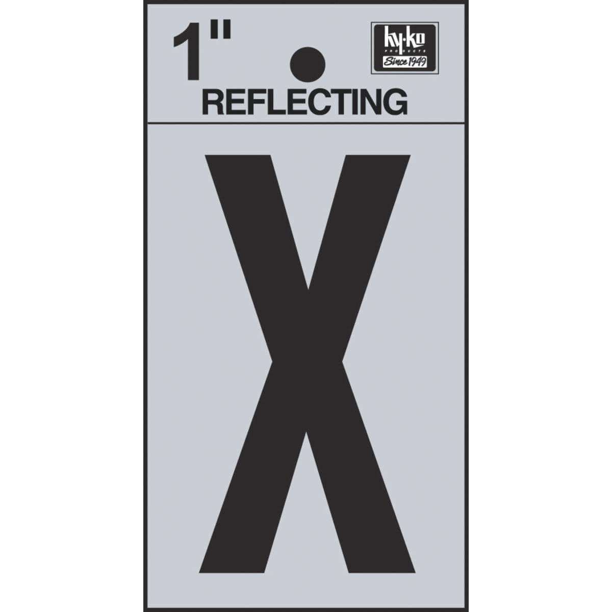 Picture of Hy-Ko 1 In. Reflective Letters