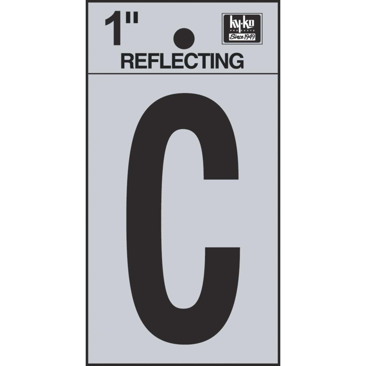 Picture of Hy-Ko 1 In. Reflective Letters