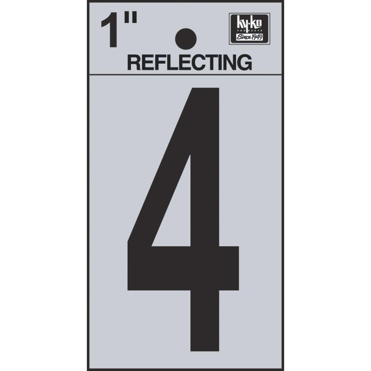 Picture of Hy-Ko 1 In. Reflective Numbers