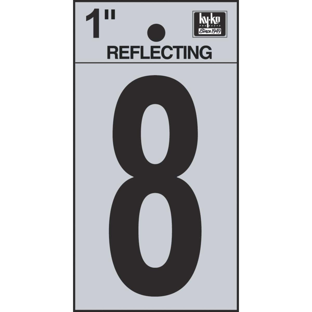 Picture of Hy-Ko 1 In. Reflective Numbers