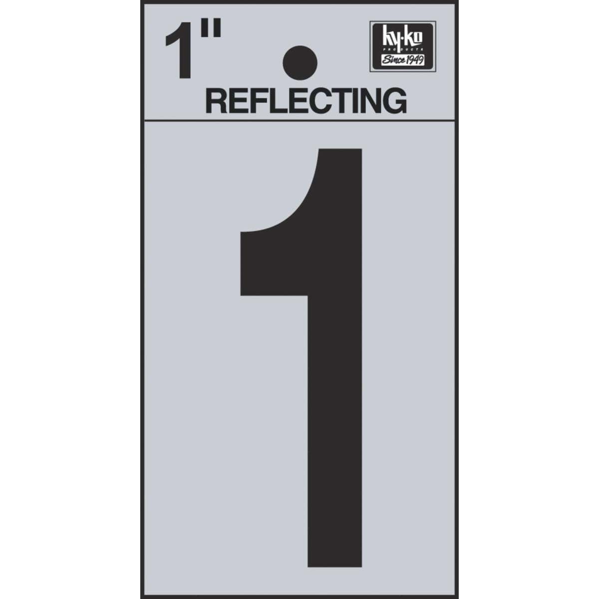 Picture of Hy-Ko 1 In. Reflective Numbers