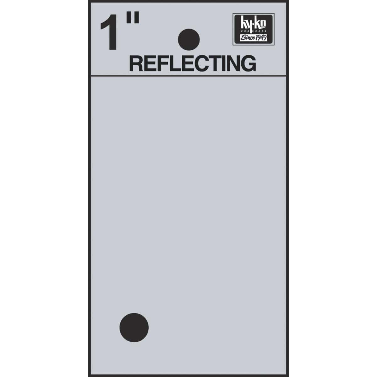 Picture of Hy-Ko 1 In. Reflective Symbols