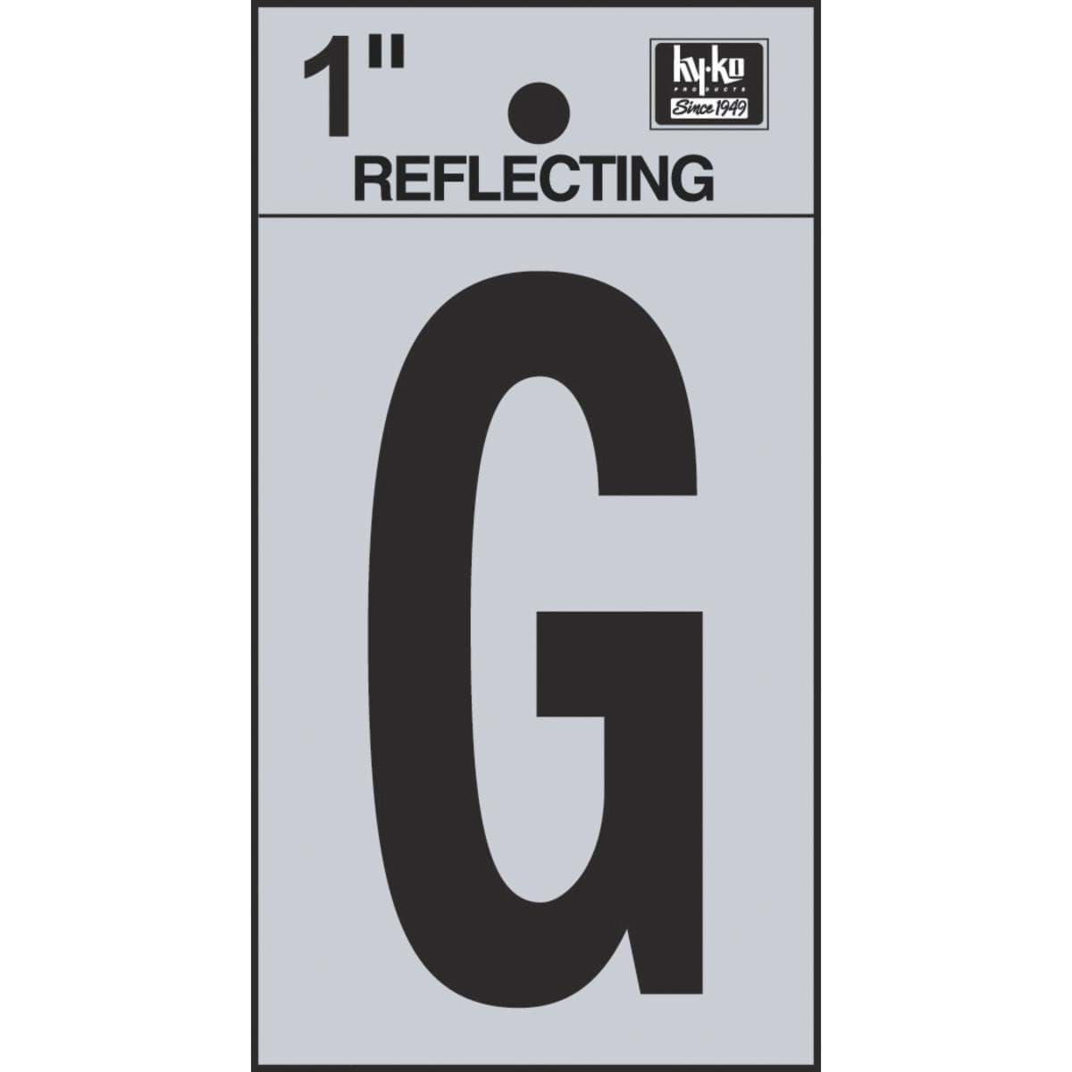 Picture of Hy-Ko 1 In. Reflective Letters
