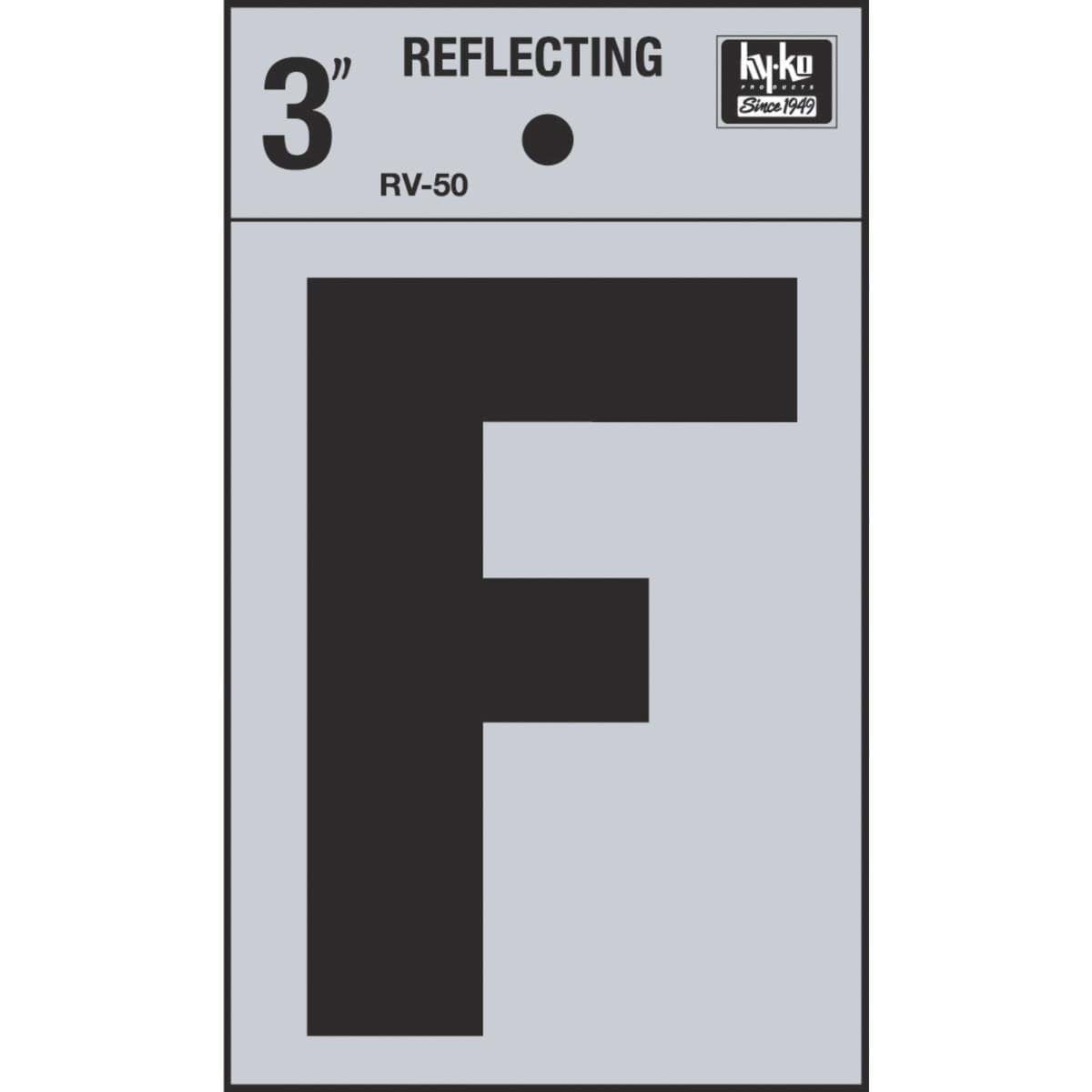 Picture of Hy-Ko 3 In. Reflective Letters