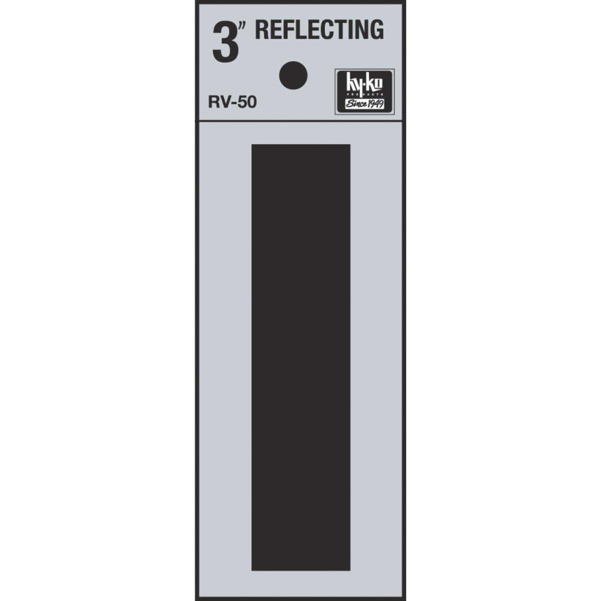Picture of Hy-Ko 3 In. Reflective Letters