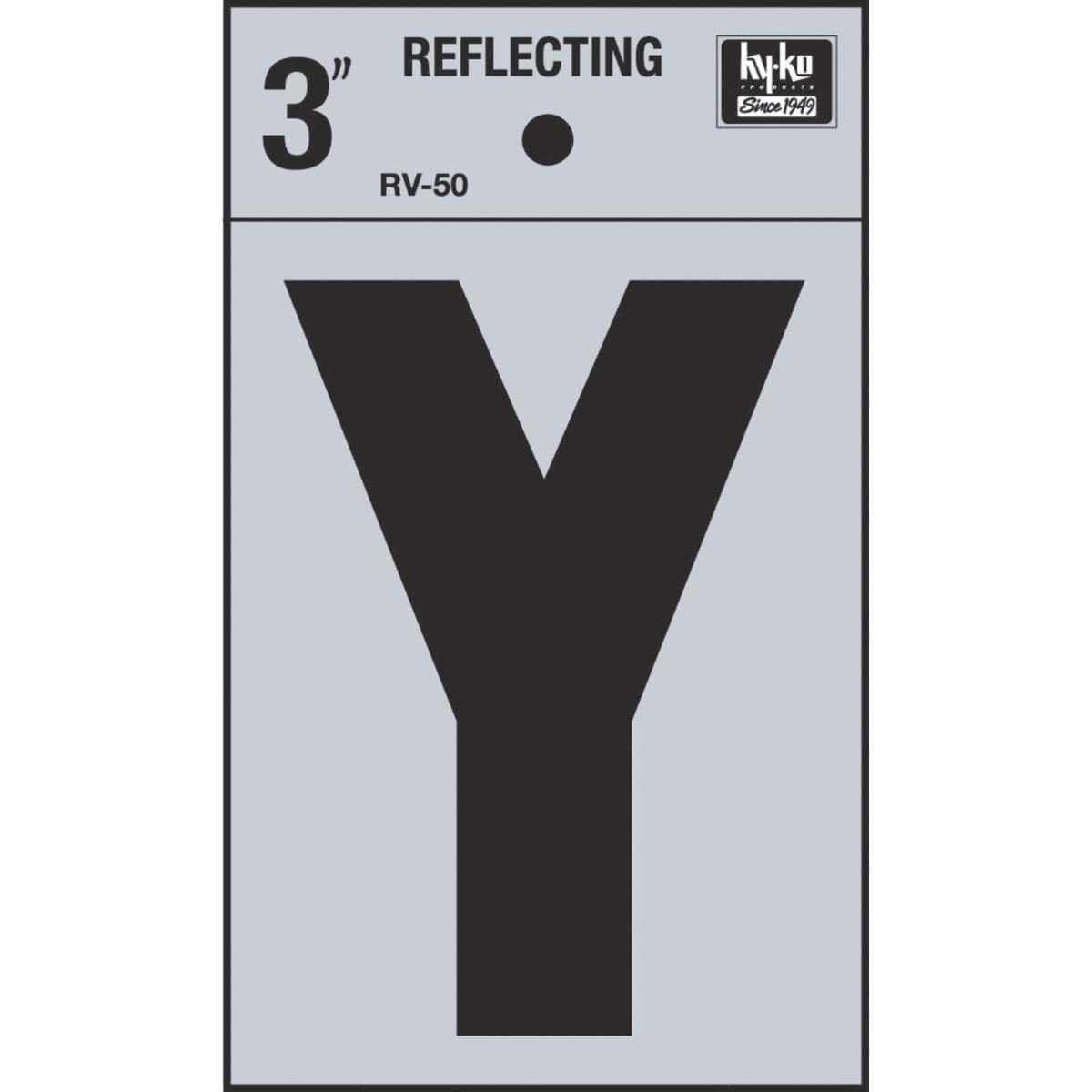 Picture of Hy-Ko 3 In. Reflective Letters