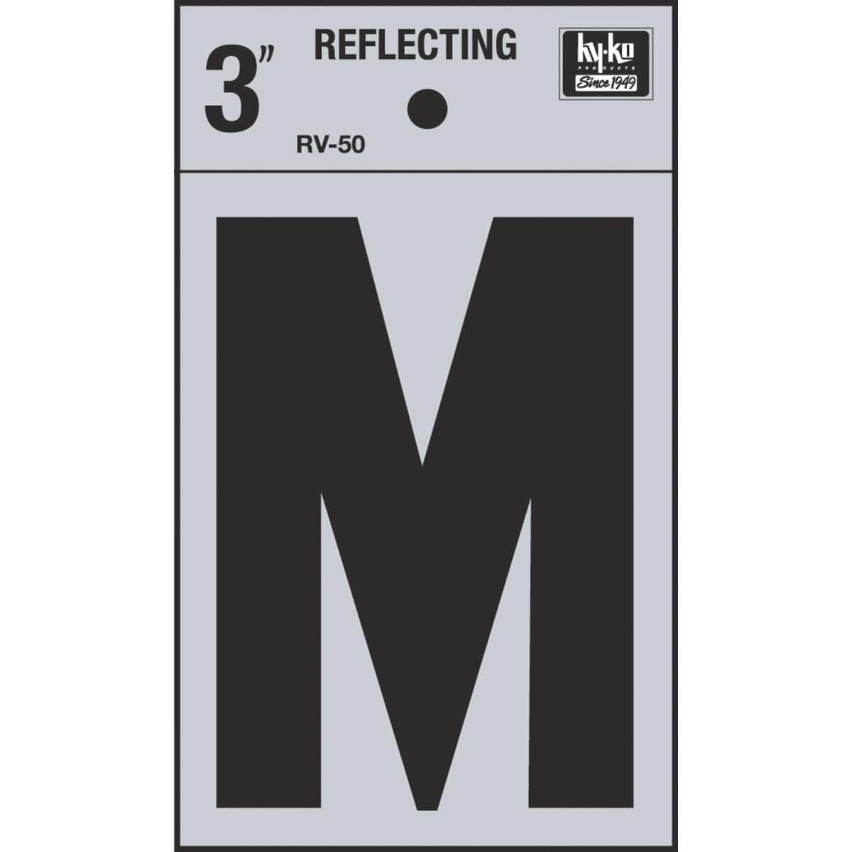 Picture of Hy-Ko 3 In. Reflective Letters