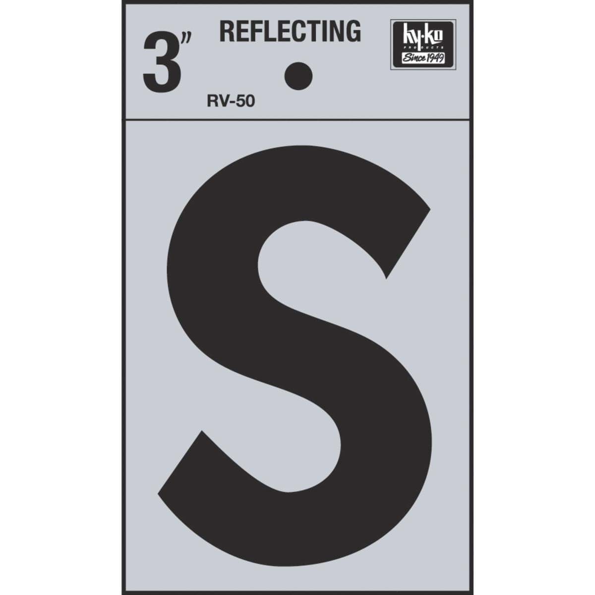 Picture of Hy-Ko 3 In. Reflective Letters