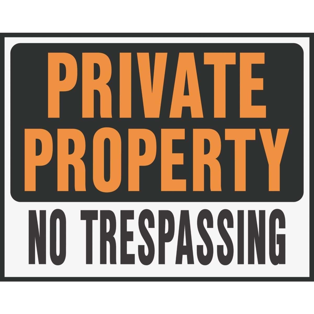 Picture of Hy-Ko Private Property No Trespassing