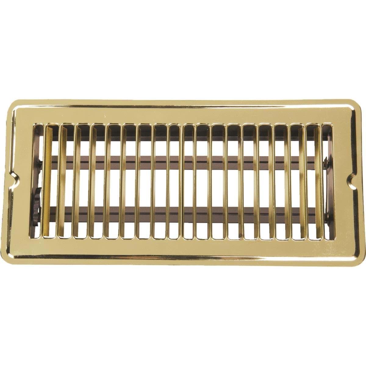 Picture of Home Impressions Stamped Brass Floor Register