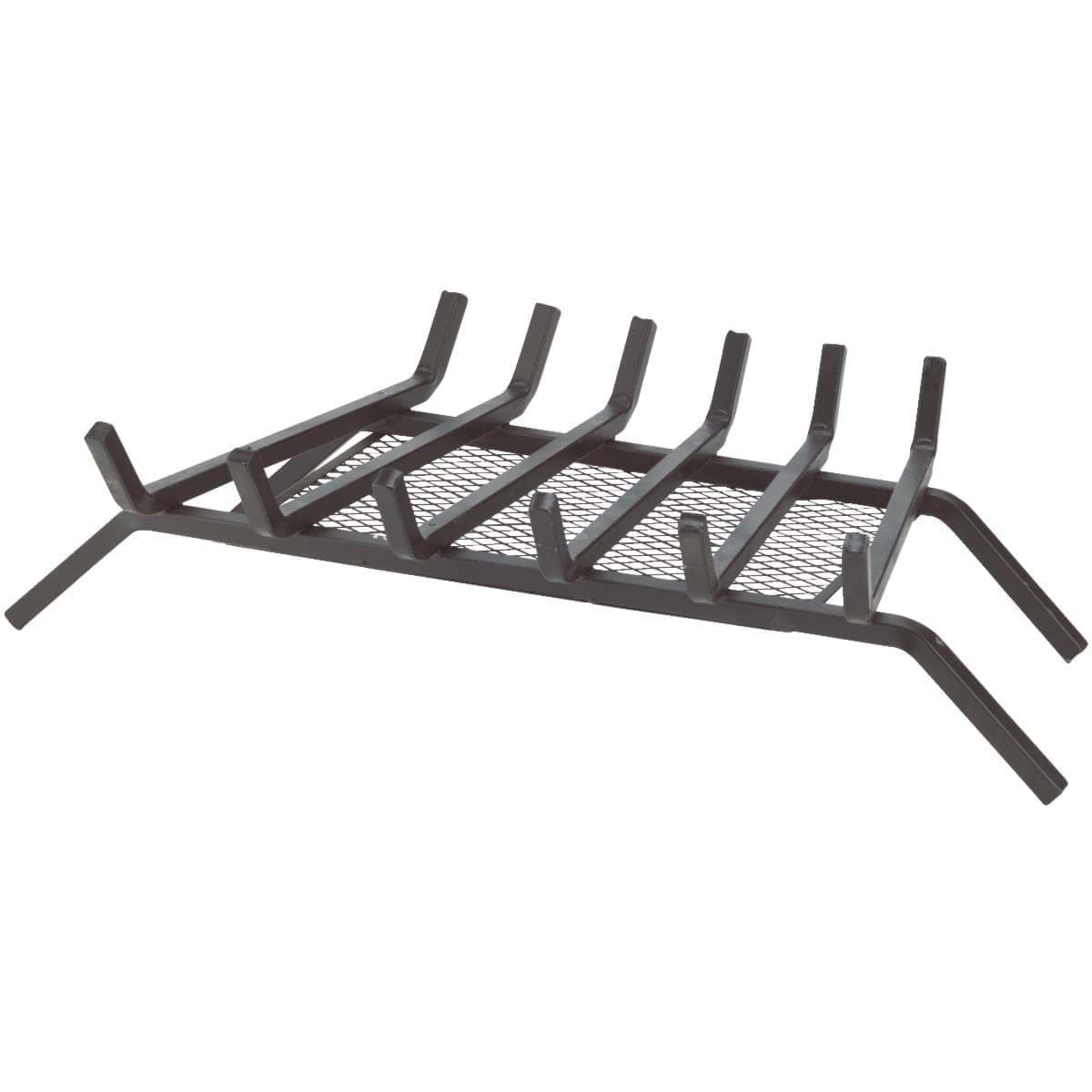 Picture of Home Impressions Steel Fireplace Grate with Ember Screen - 27"
