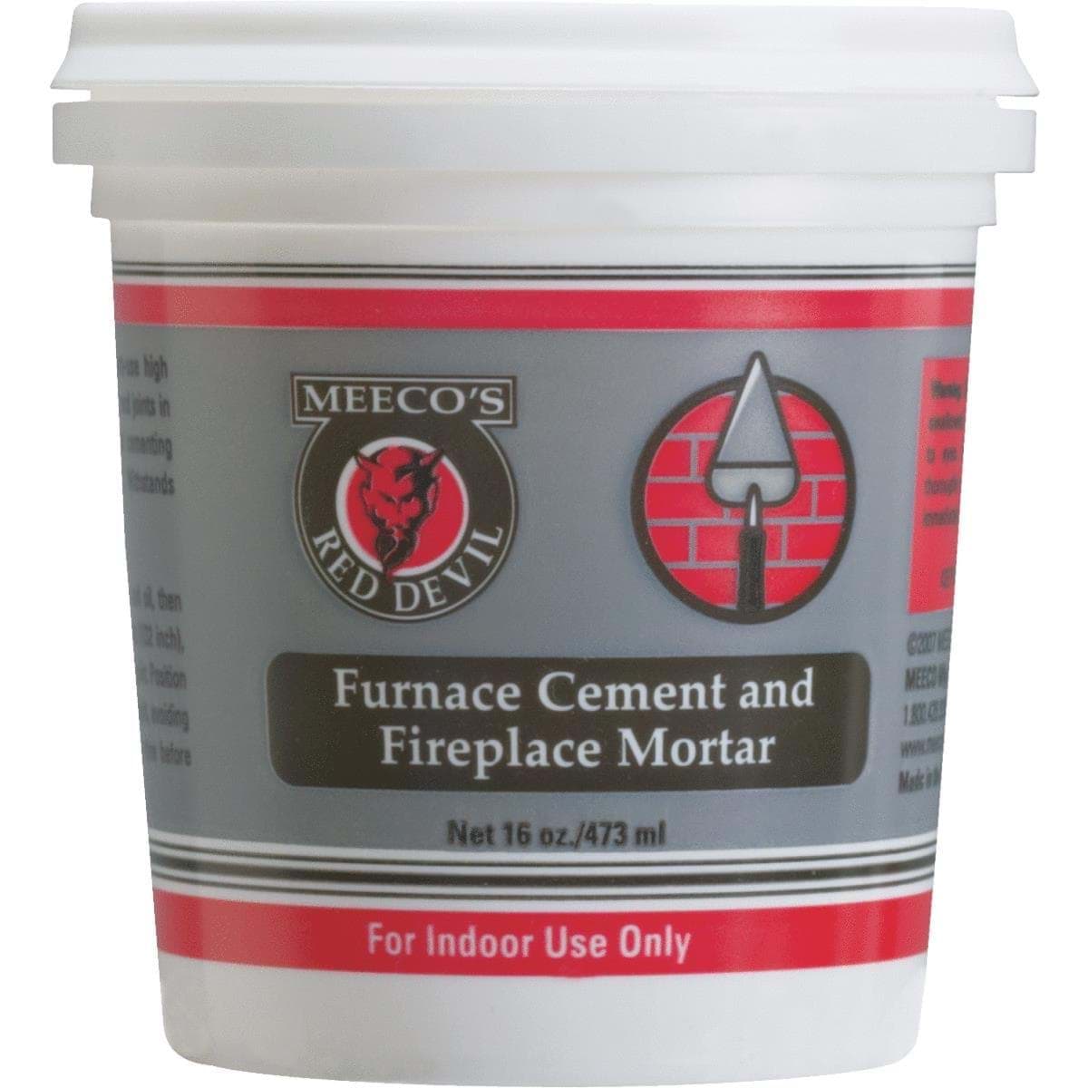 Picture of Meeco's Red Devil Furnace Cement & Fireplace Mortar - 1 Pint