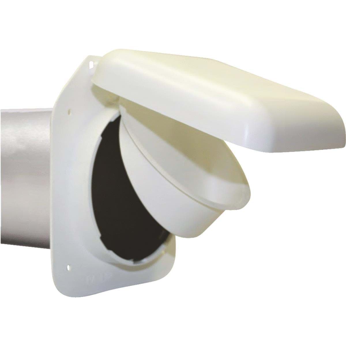 Picture of No-Pest Low Profile Dryer Vent Hood - 4" - White