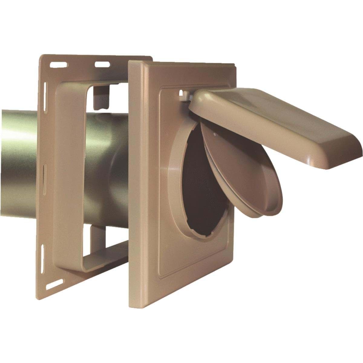 Picture of No-Pest J-Block Dryer Vent Hood - 4" Tan