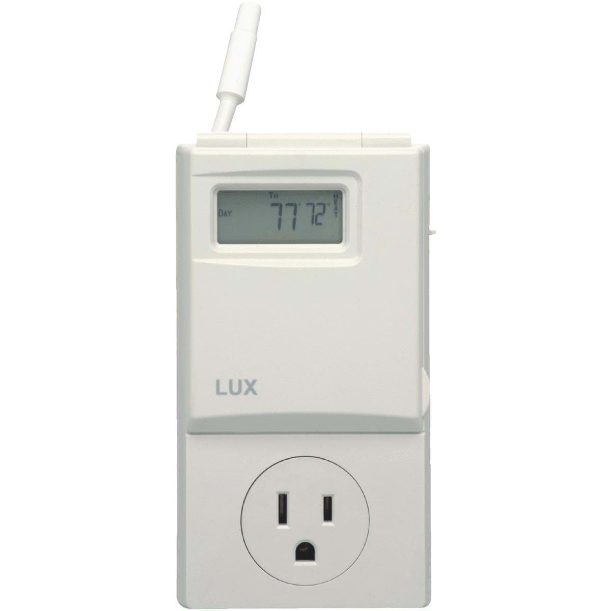 Picture of LUX Heating and Cooling Programmable Outlet Thermostat