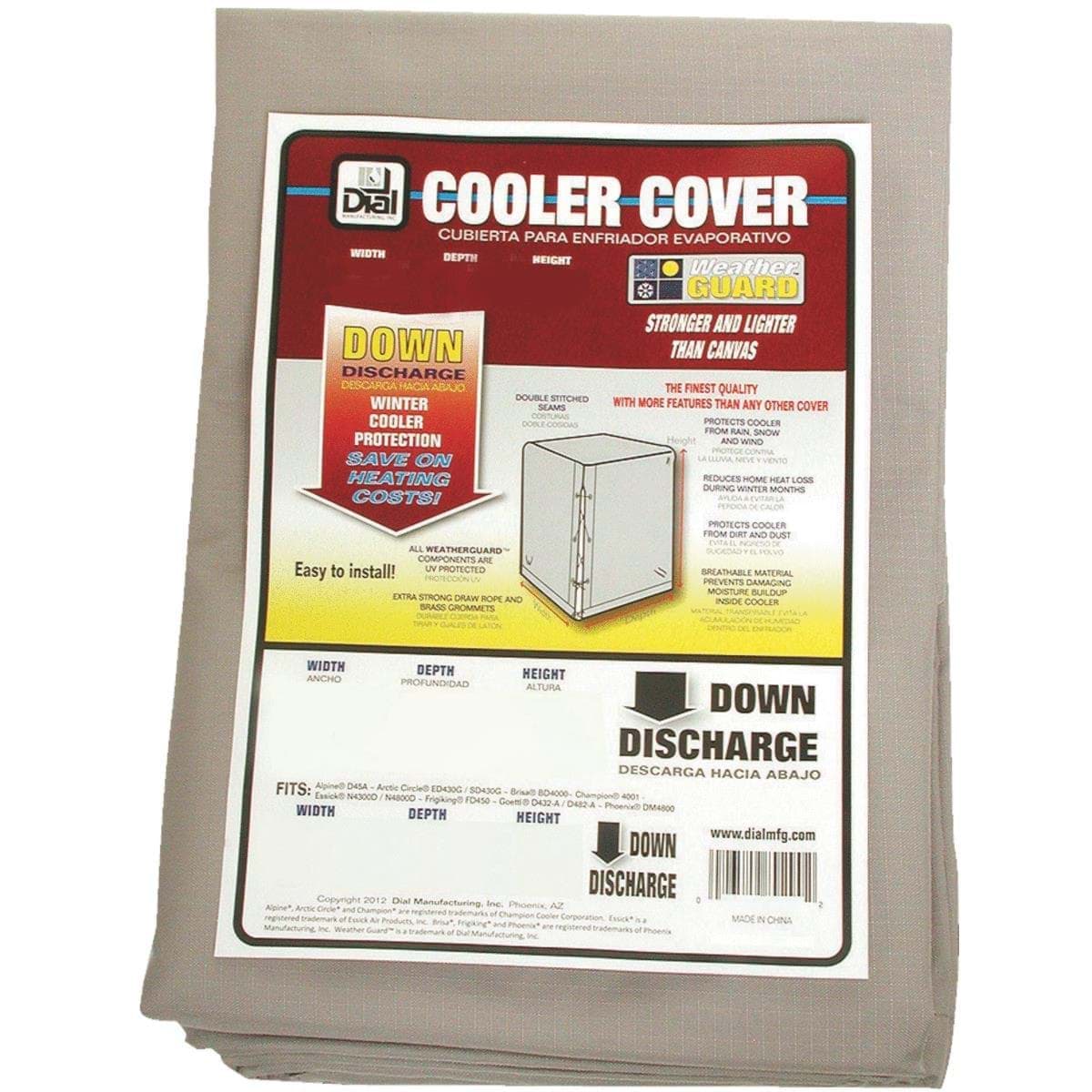 Picture of Dial Evaporative Cooler Cover - 40" x 40" x 43"