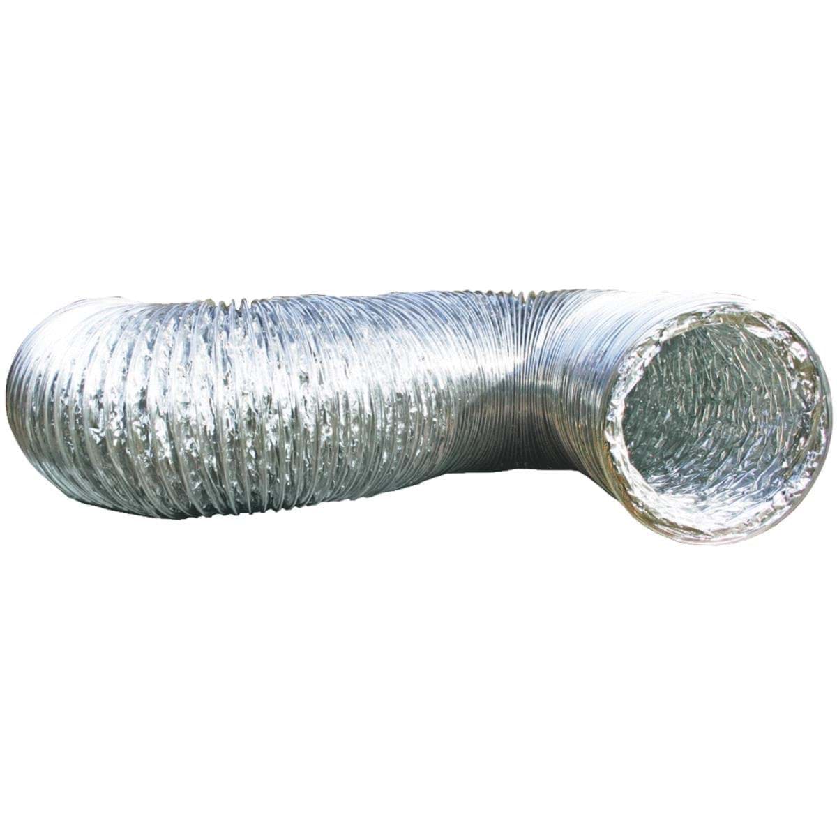 Picture of Builders Best SilverDuct Foil Transition Dryer Duct - 4" Dia x 5' L