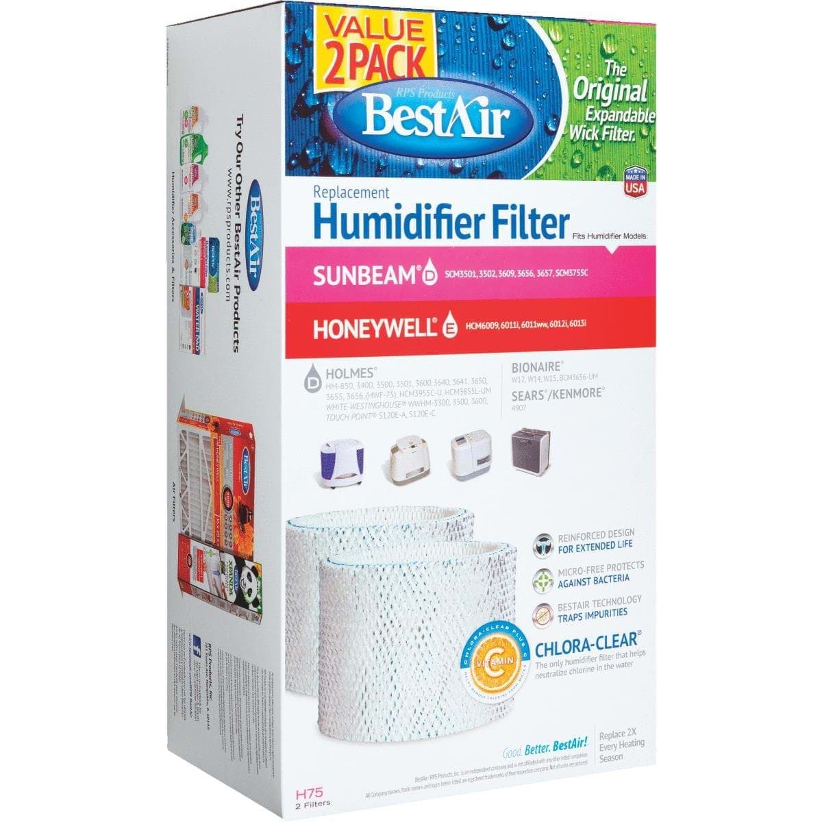 Picture of Best Air Replacement Floor Humidifier Wick Filter