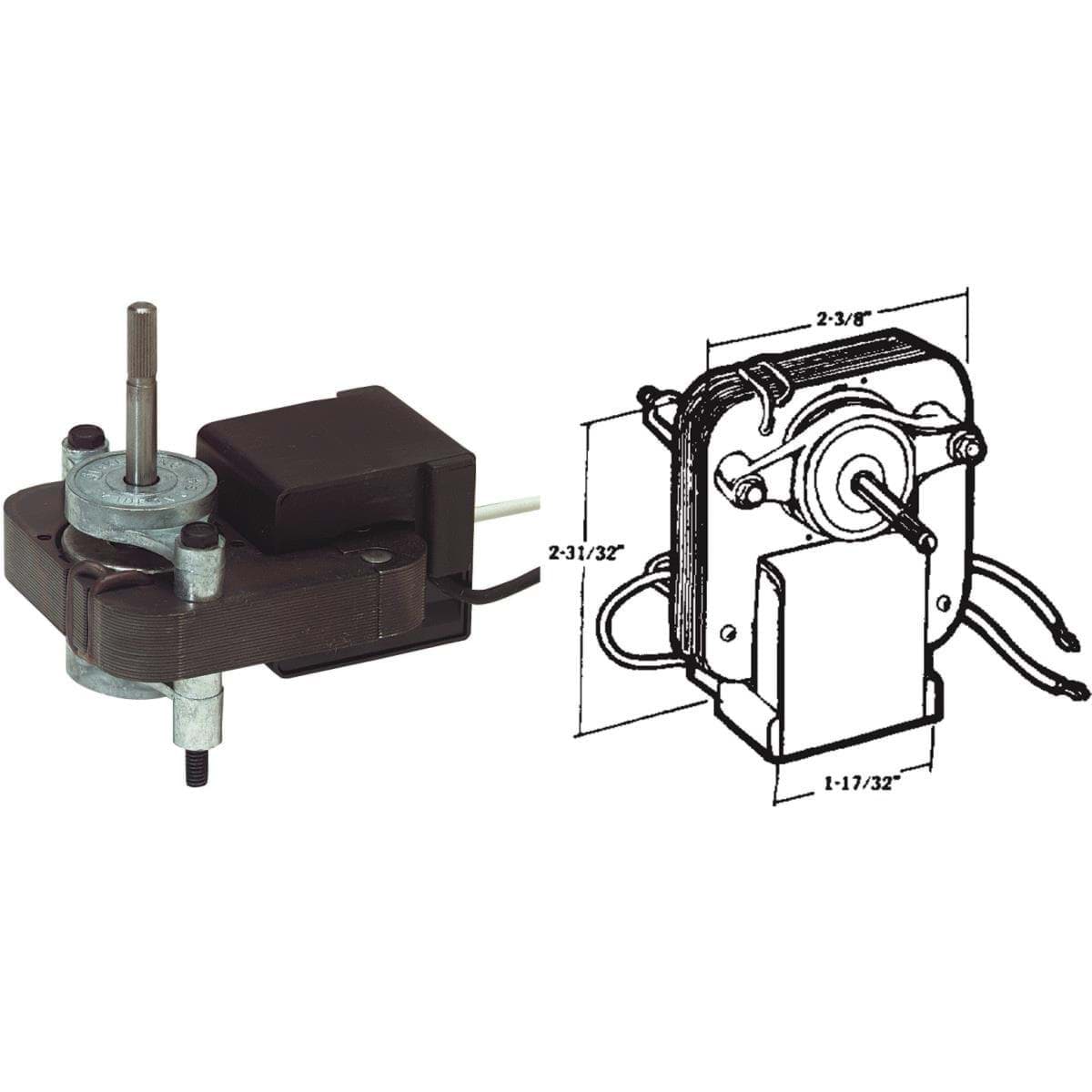 Picture of United States Hardware Mobile Home Exhaust Fan Motor