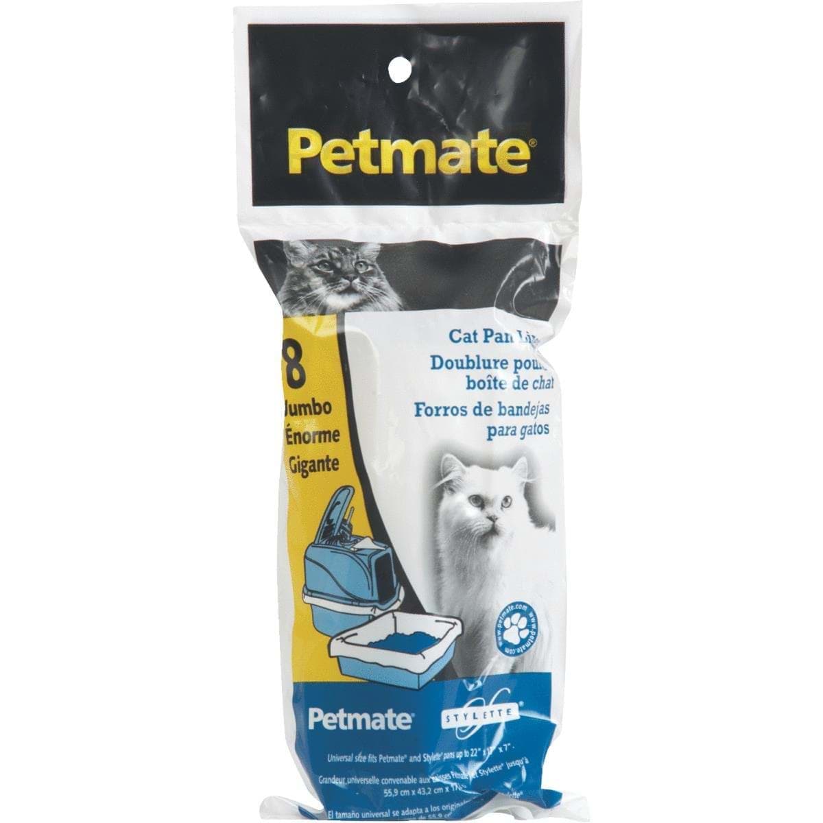 Picture of Petmate Disposable Cat Litter Pan Liner - 35" L x 18" W