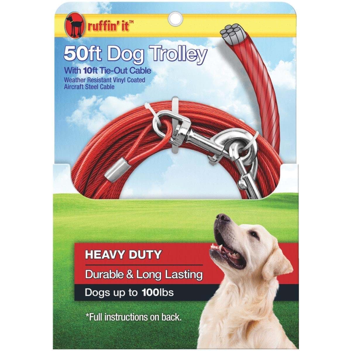 Picture of Westminster Pet Ruffin' it Dog Cable Trolley