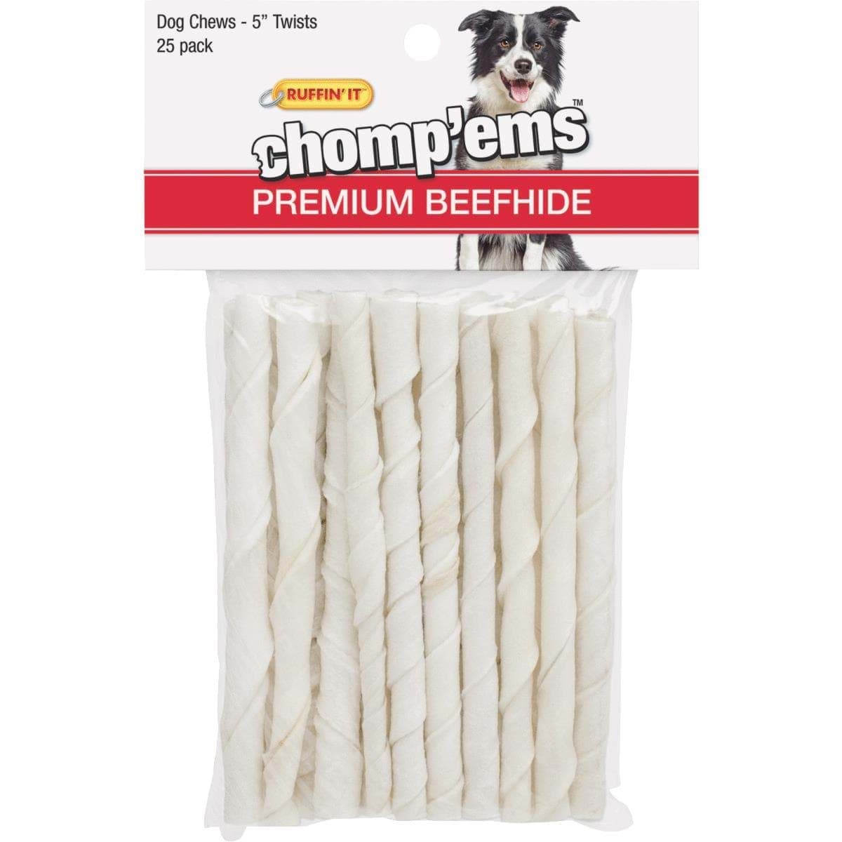 Picture of Westminster Pet Ruffin' it Chomp'ems Rawhide Chew Roll