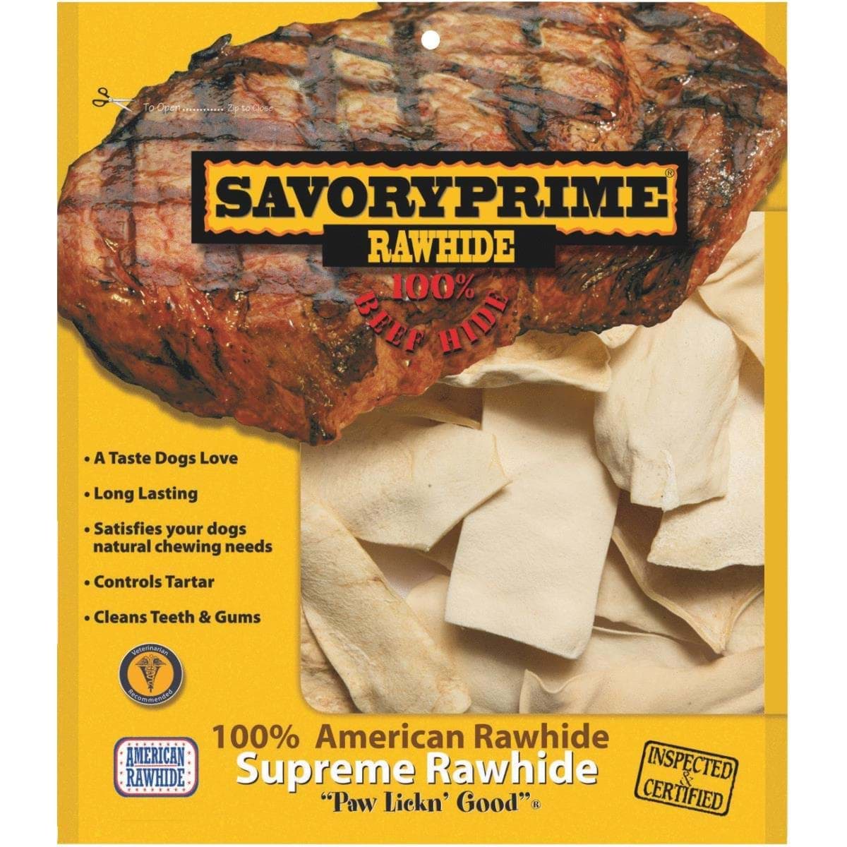 Picture of Savory Prime Rawhide Chew Chips
