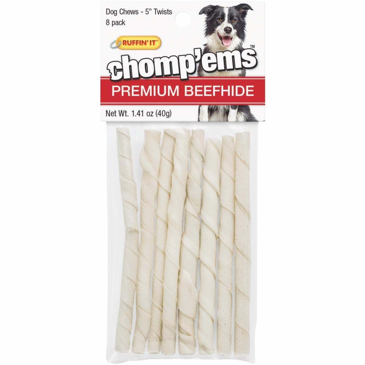 Picture of Westminster Pet Ruffin' it Chomp'ems Rawhide Chew Roll