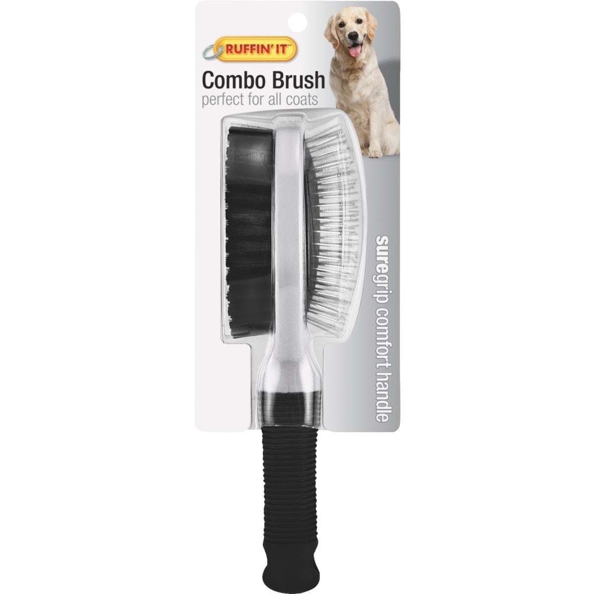 Picture of Westminster Pet Ruffin' it Combo Grooming Pet Brush
