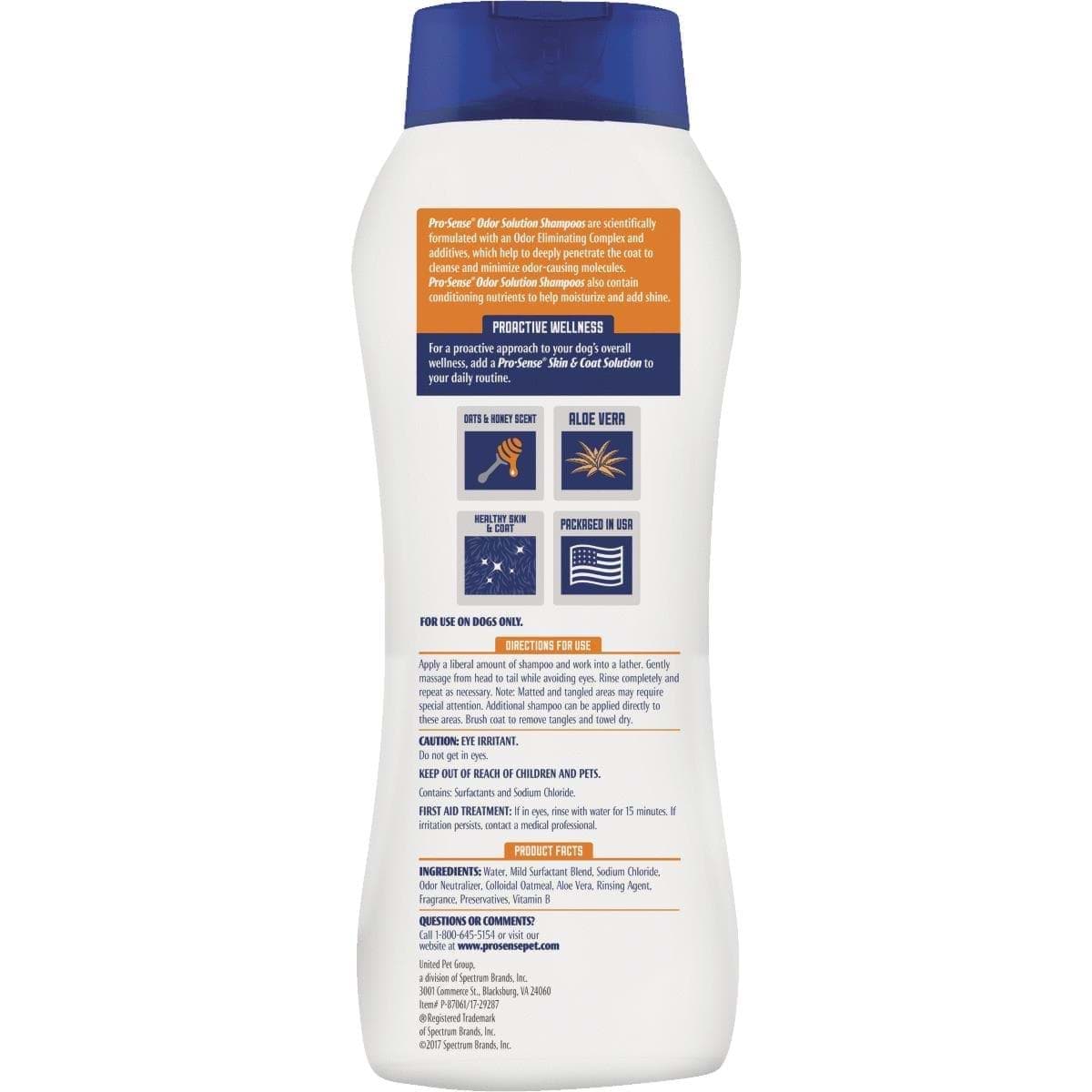 Picture of Pro-Sense Natural Oatmeal & Honey Dog Shampoo