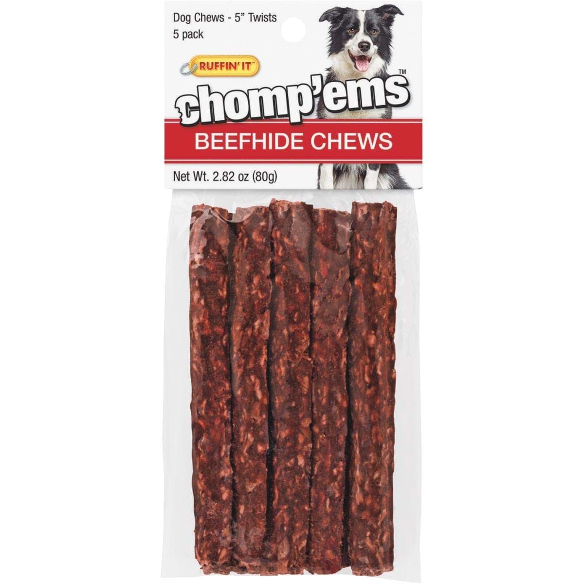 Picture of Westminster Pet Ruffin' it Chomp'ems Rawhide Chew