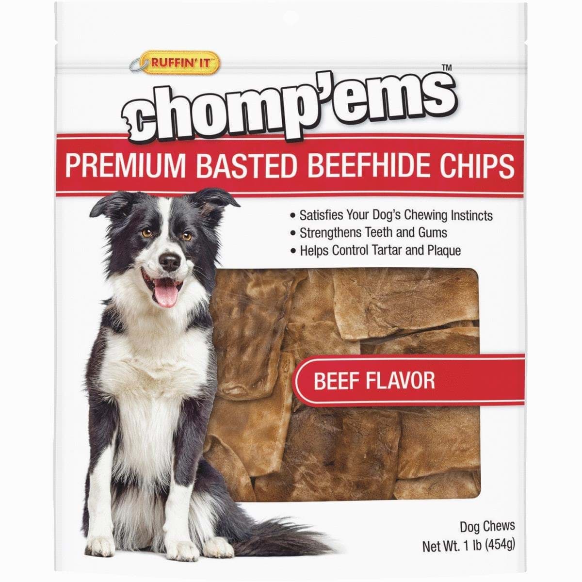 Picture of Westminster Pet Ruffin' it Chomp'ems Rawhide Chips