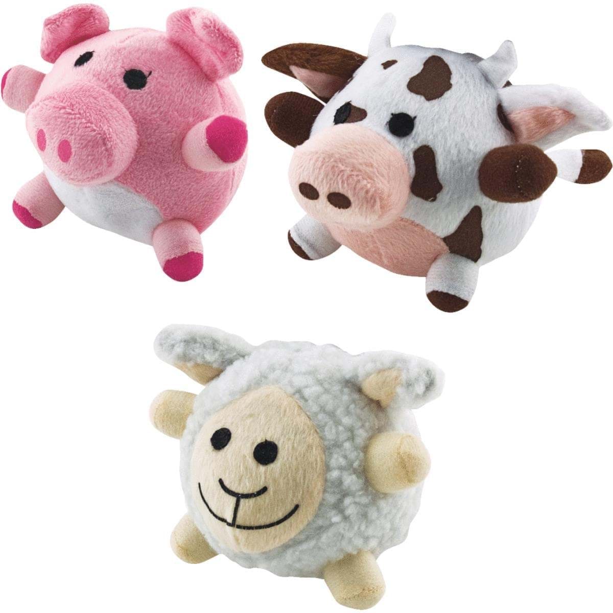 Picture of Westminster Pet Ruffin' it Barnyard Buddy Dog Toy