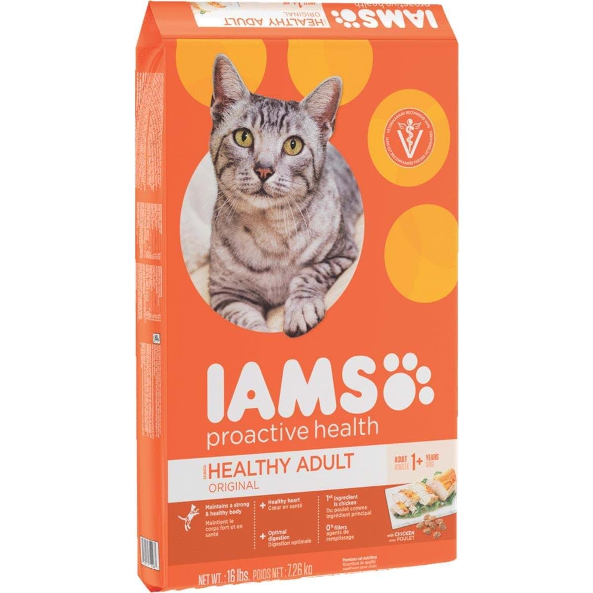 Picture of Iams Original Chicken Cat Food - 16 lb