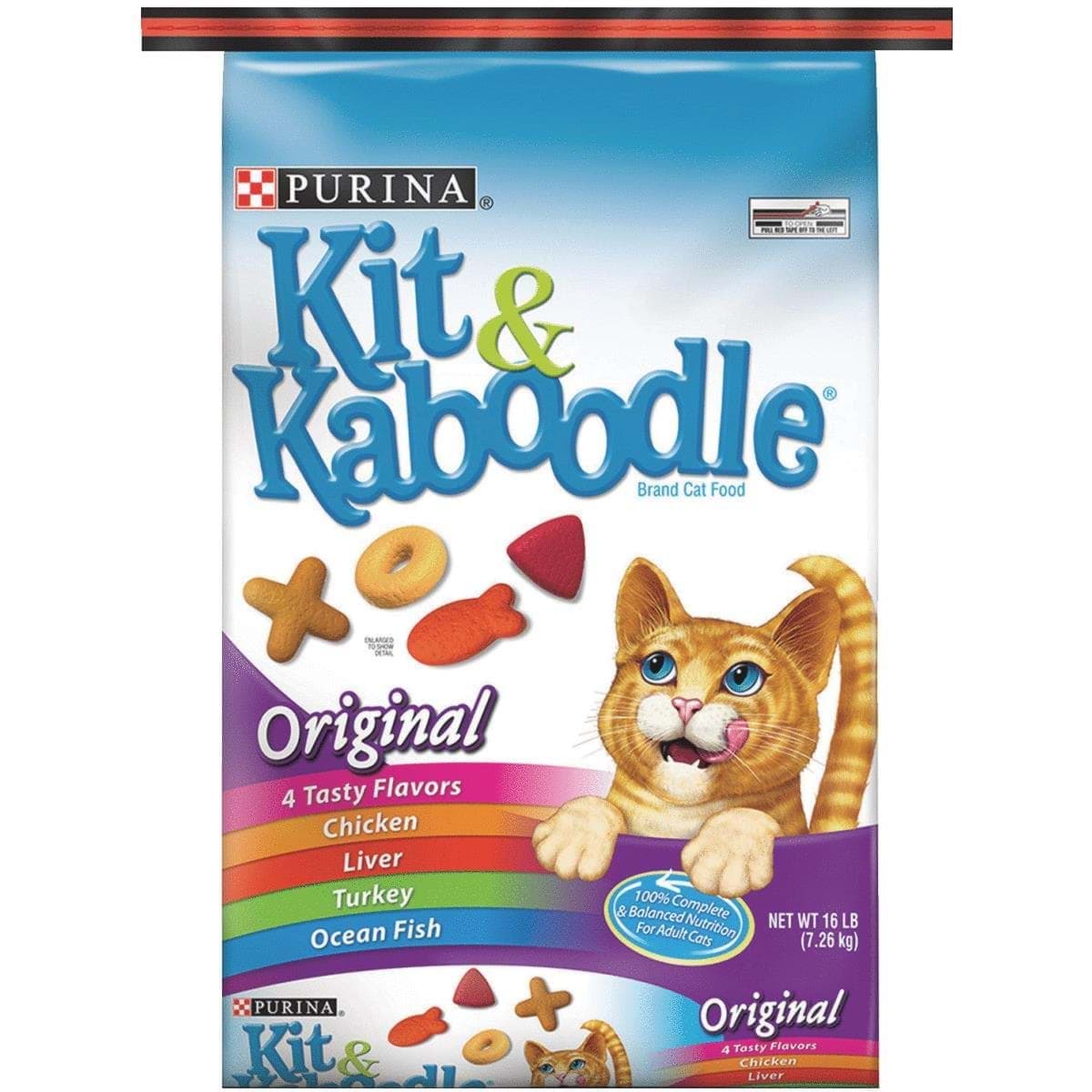 Picture of Purina Kit & Kaboodle Cat Food - 16 lb