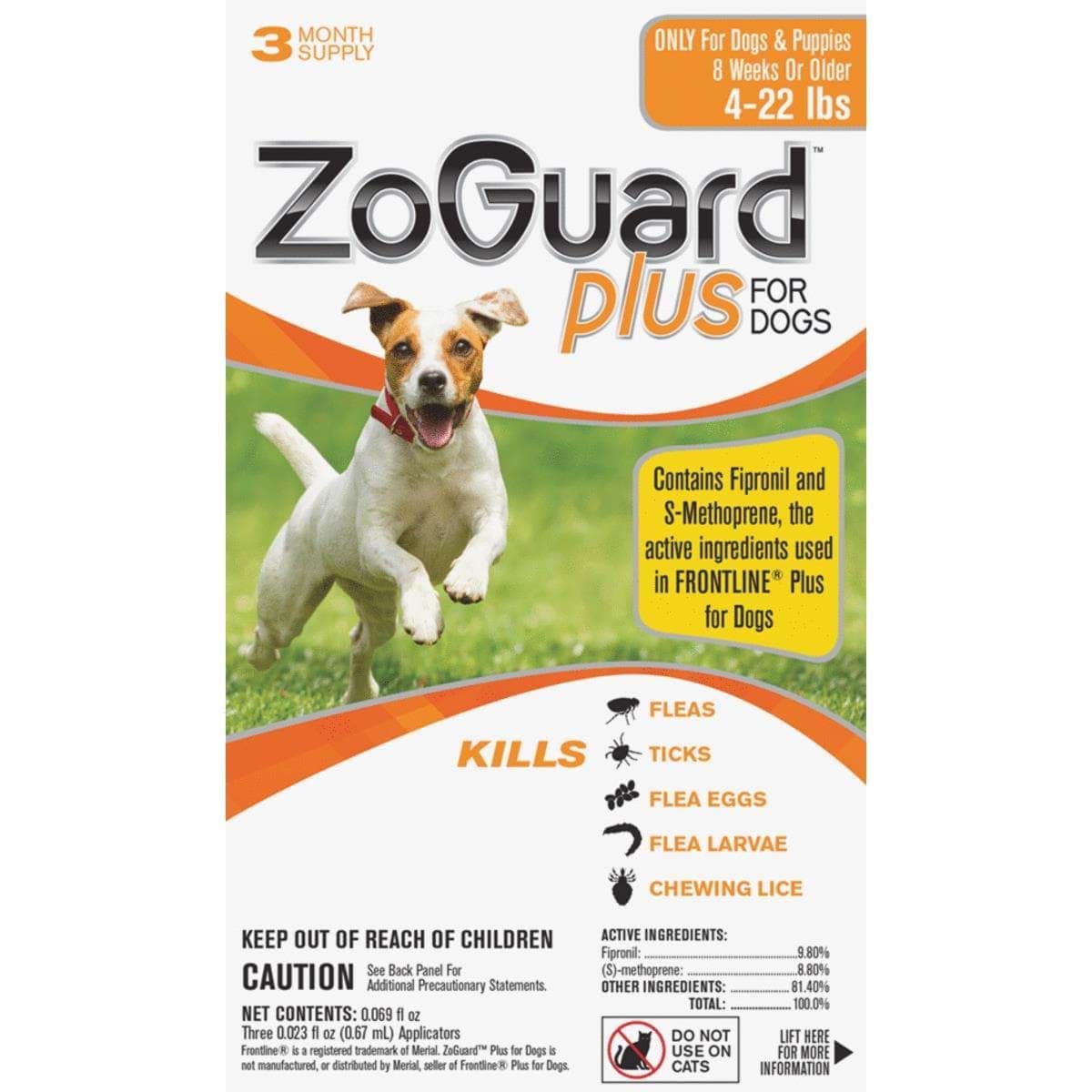 Picture of ZoGuard Plus For Dogs Flea & Tick Treatment
