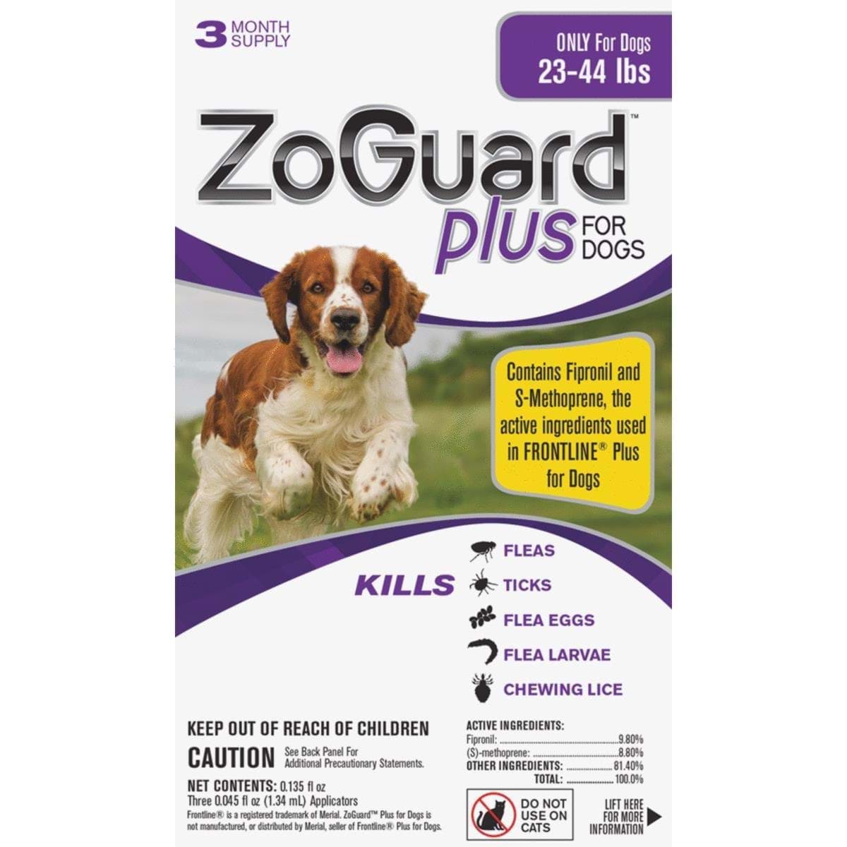 Picture of ZoGuard Plus For Dogs Flea & Tick Treatment