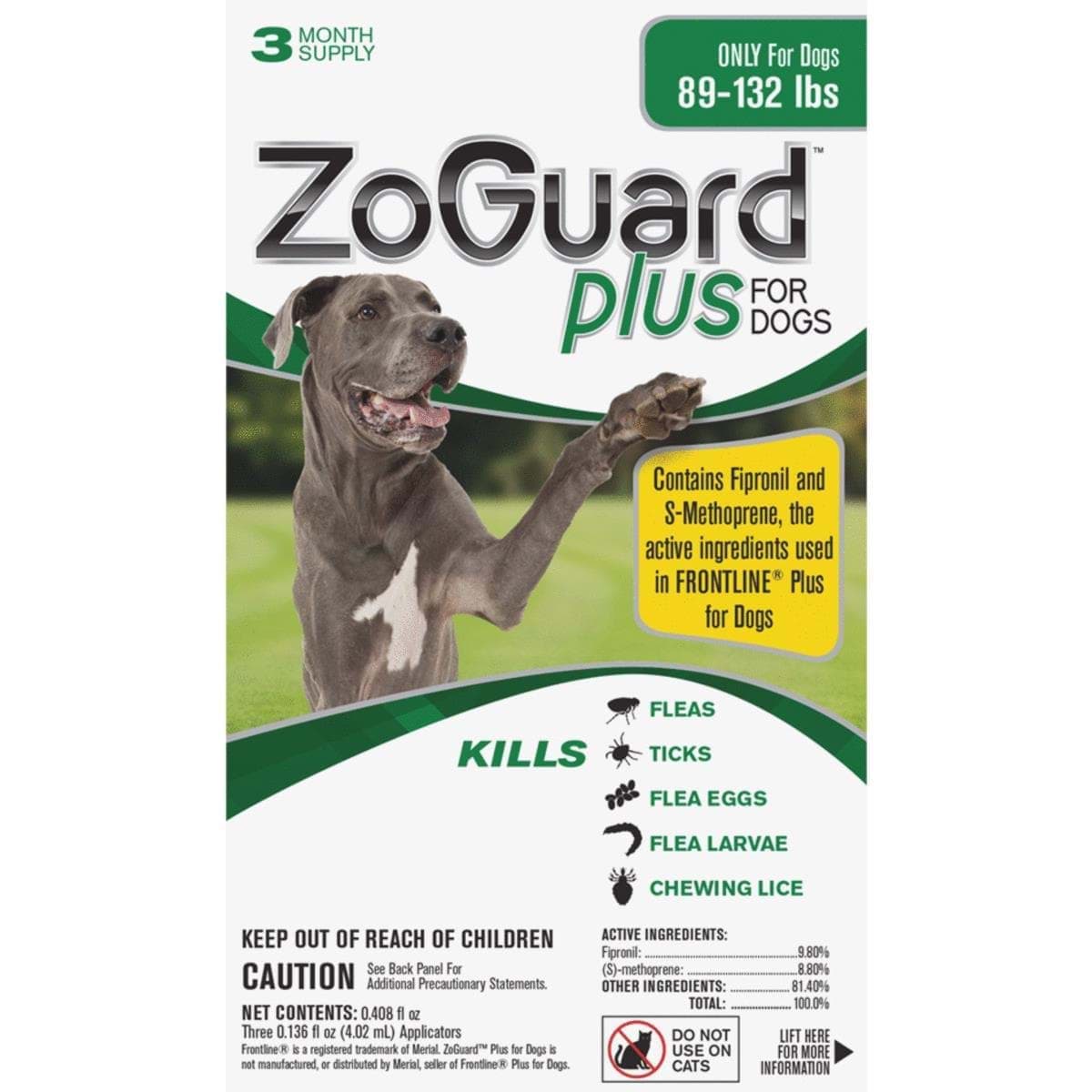 Picture of ZoGuard Plus For Dogs Flea & Tick Treatment